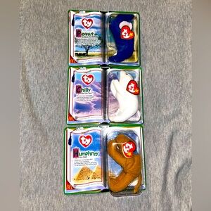 2000 McDonald’s Legends Trio Beanie Babies
